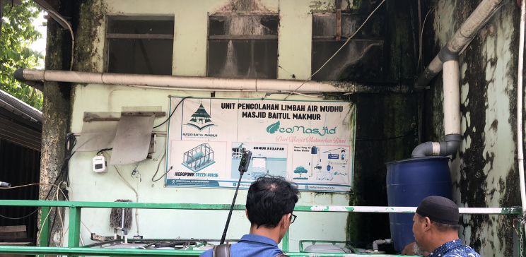 Masjid Baitul Makmur Kembangkan Pengelolaan Air dan Ketahanan Pangan Berbasis EcoMasjid